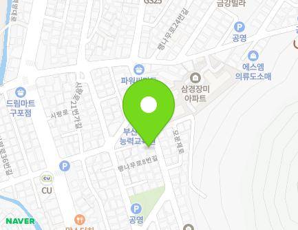 부산광역시 북구 모분재로 54-1 (구포동) 지도