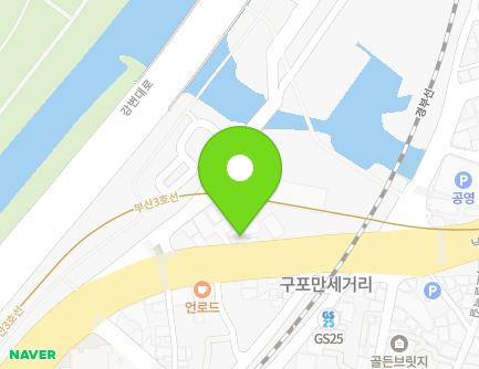 부산광역시 북구 낙동대로 1753 (구포동) 지도