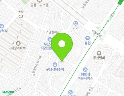 부산광역시 북구 백양대로1063번길 7 (구포동) 지도