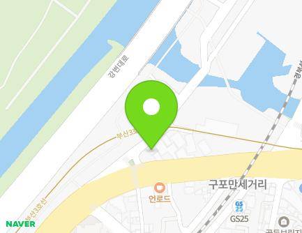 부산광역시 북구 낙동대로 1749 (구포동) 지도