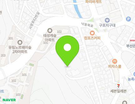 부산광역시 북구 낙동북로772번길 32 (구포동, 숲속 은성 어린이집) 지도