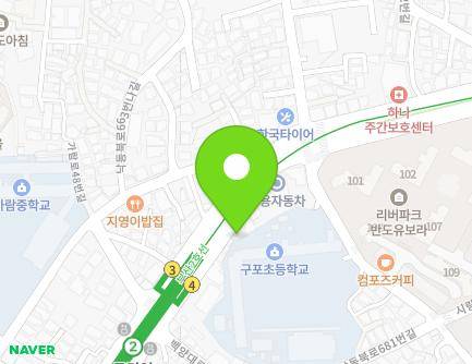 부산광역시 북구 백양대로 1112-1 (구포동, 세민약국) 지도