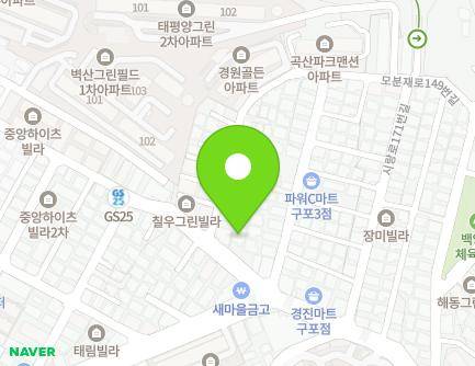 부산광역시 북구 모분재로 151 (구포동, 두란노유치원) 지도