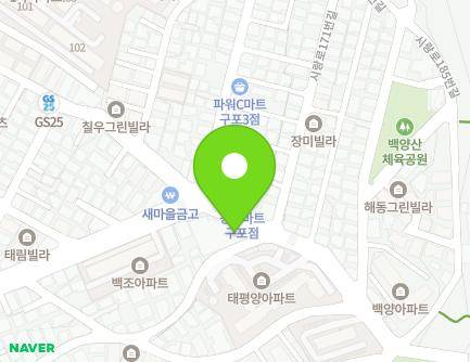 부산광역시 북구 시랑로 166 (구포동, 구포3동공영주차장) 지도