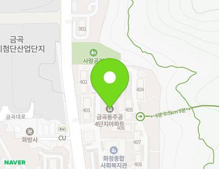 부산광역시 북구 효열로 76 (금곡동, 금곡4단지주공아파트) 지도