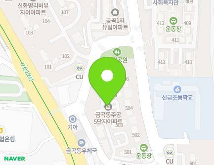 부산광역시 북구 효열로37번길 22 (금곡동, 금곡5단지주공아파트) 지도