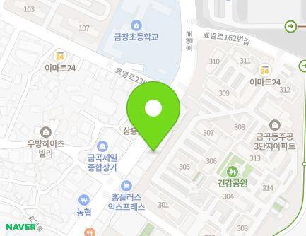 부산광역시 북구 효열로 228 (금곡동) 지도
