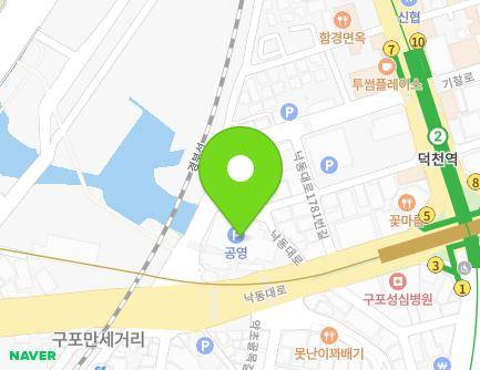 부산광역시 북구 금곡대로7번길 35 (덕천동, 공영주차장) 지도