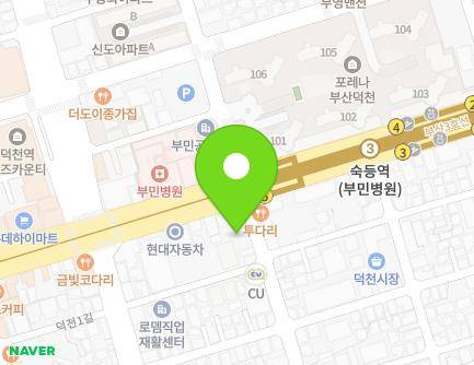 부산광역시 북구 만덕대로66번길 4 (덕천동, 25시호텔) 지도