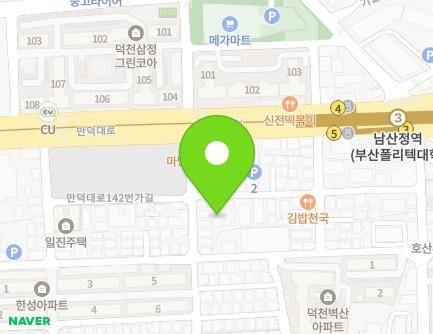 부산광역시 북구 만덕대로142번가길 34 (덕천동, 고운빌라) 지도