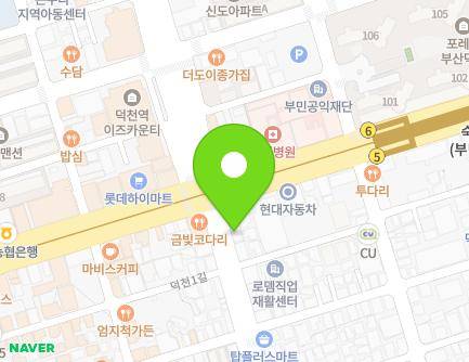 부산광역시 북구 의성로 107 (덕천동, 골드빌) 지도