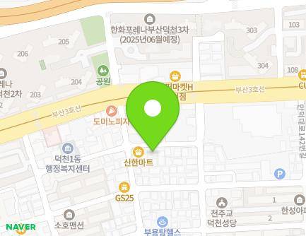 부산광역시 북구 만덕대로102번가길 34 (덕천동, 플러스빌) 지도