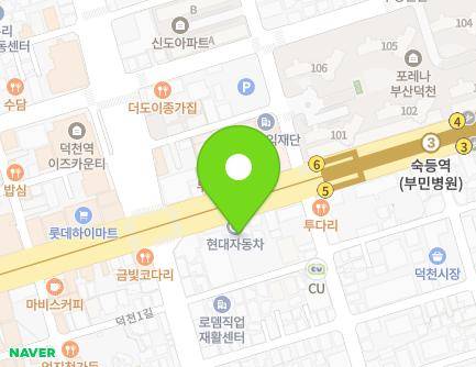 부산광역시 북구 만덕대로 58 (덕천동) 지도