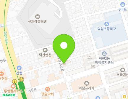 부산광역시 북구 만덕대로15번길 34 (덕천동) 지도