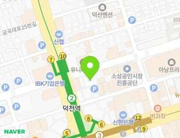 부산광역시 북구 기찰로 2-1 (덕천동) 지도