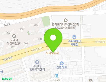 부산광역시 북구 만덕대로116번길 6 (덕천동) 지도
