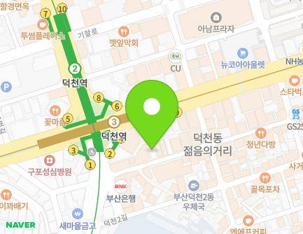 부산광역시 북구 덕천1길 13 (덕천동) 지도