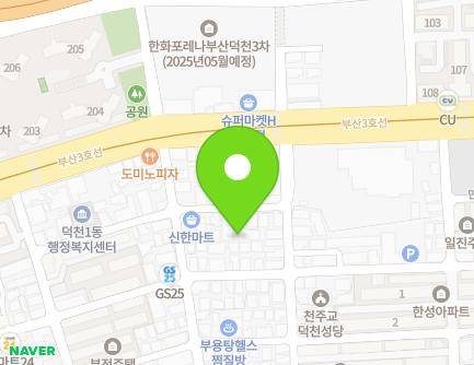 부산광역시 북구 만덕대로102번가길 38-1 (덕천동) 지도