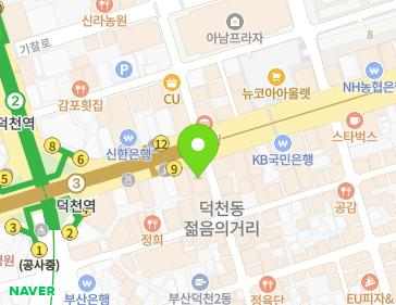 부산광역시 북구 만덕대로 16 (덕천동) 지도