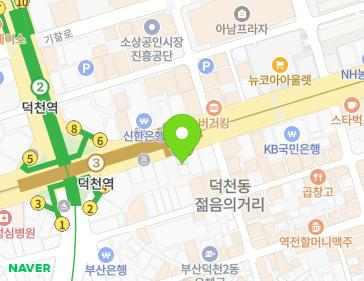 부산광역시 북구 만덕대로 12-1 (덕천동) 지도