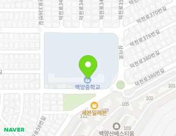 부산광역시 북구 상리로 70 (만덕동) 지도