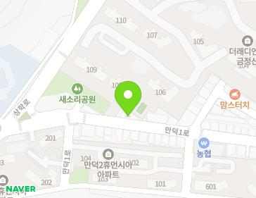 부산광역시 북구 만덕1로 34 (만덕동) 지도