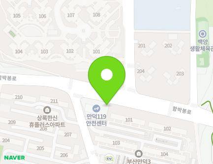 부산광역시 북구 함박봉로 146 (만덕동) 지도