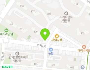 부산광역시 북구 만덕1로 26 (만덕동, 중앙빌딩) 지도