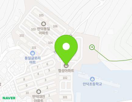 부산광역시 북구 만덕1로 82 (만덕동, 협성파크) 지도