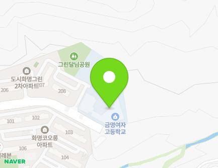 부산광역시 북구 양달로 101 (화명동, 금명여자고등학교) 지도