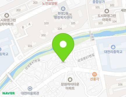 부산광역시 북구 산성로65번길 6-4 (화명동, 미래어린이집) 지도