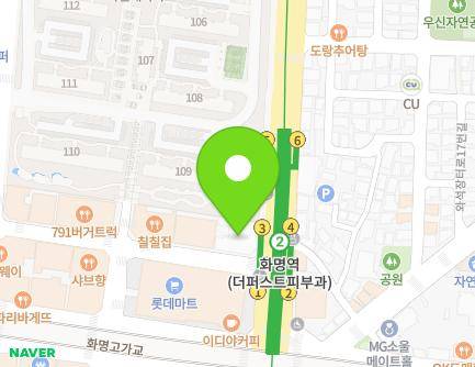 부산광역시 북구 금곡대로303번길 2 (화명동, 시티타워) 지도