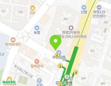 부산광역시 북구 학사로 8 (화명동, 크리스탈타워) 지도