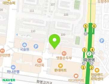 부산광역시 북구 금곡대로303번길 22 (화명동, 정능빌딩) 지도