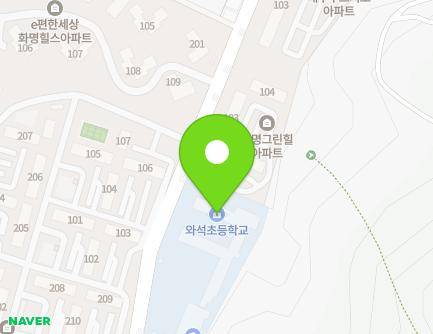 부산광역시 북구 화명대로94번길 83 (화명동, 와석초등학교) 지도