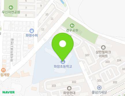 부산광역시 북구 화명대로 97-25 (화명동, 화잠초등학교) 지도