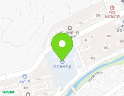 부산광역시 북구 대천천길 65 (화명동, 화명초등학교) 지도