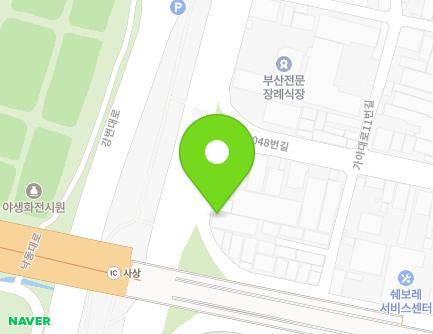 부산광역시 사상구 낙동대로 1038 (감전동, (주)국제파이프) 지도