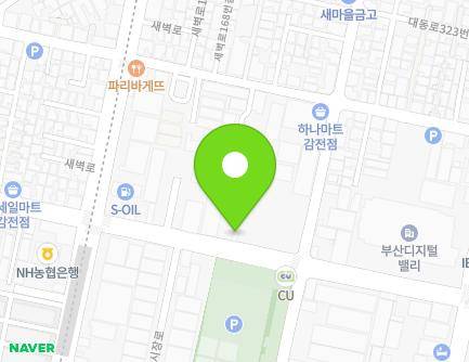 부산광역시 사상구 새벽시장로 95 (감전동, (주)대보) 지도