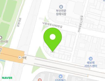 부산광역시 사상구 가야대로 3-1 (감전동, (주)삼진공업사) 지도