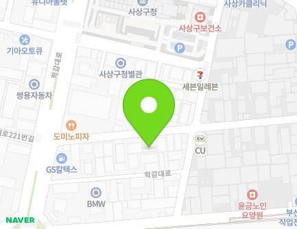 부산광역시 사상구 학감대로222번길 28 (감전동, (주)경보동선) 지도