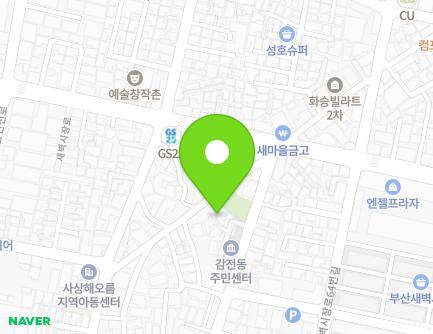 부산광역시 사상구 새벽시장로56번길 16-4 (감전동, 감전경로당) 지도