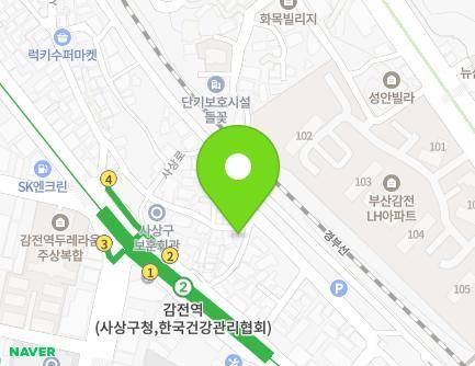 부산광역시 사상구 사상로90번길 15 (감전동, 감전부식) 지도