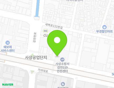 부산광역시 사상구 가야대로 39 (감전동, 감전지구대) 지도