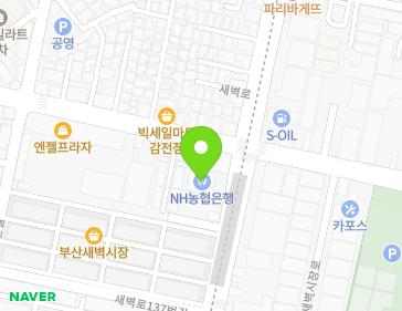 부산광역시 사상구 새벽로 147 (감전동, 농협은행) 지도