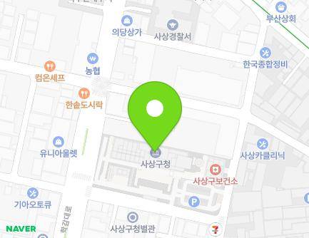 부산광역시 사상구 학감대로 242 (감전동, 사상구청) 지도