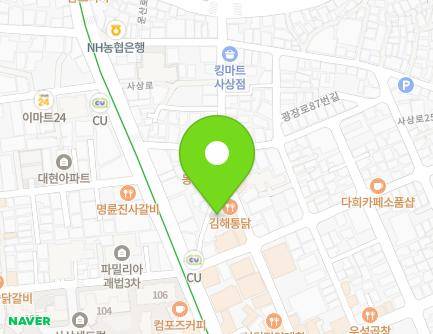 부산광역시 사상구 사상로224번길 1-12 (괘법동) 지도