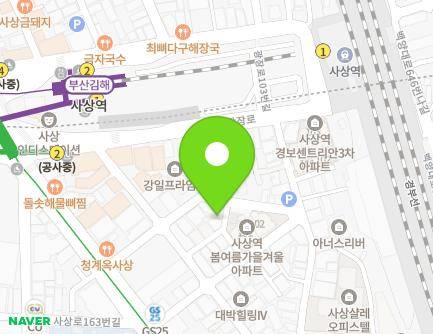 부산광역시 사상구 사상로170번길 26 (괘법동, 괘법동메디컬센터인근부설주차장) 지도