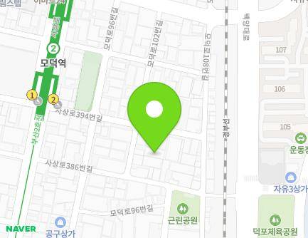 부산광역시 사상구 모덕로102번길 37 (덕포동) 지도