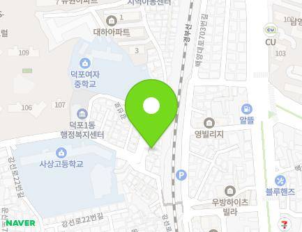 부산광역시 사상구 사상로310번길 123 (덕포동) 지도